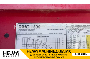 Grúa Titán 1999 INTERNATIONAL 9200