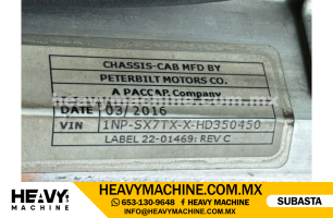 Grúa Titán 2016 PETERBILT 365