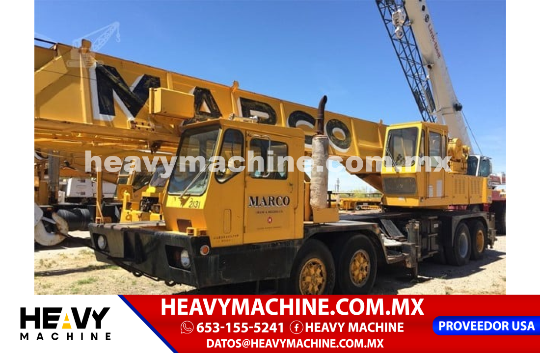 Grúa Todo terreno 1973 GROVE TMS375LP