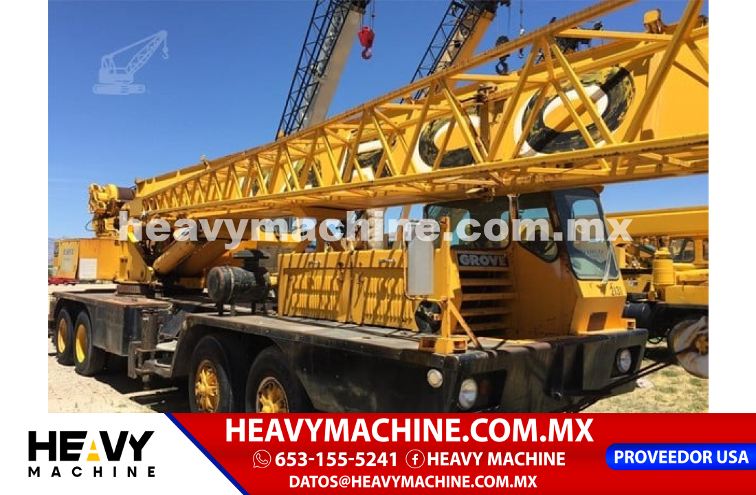 Grúa Todo terreno 1973 GROVE TMS375LP