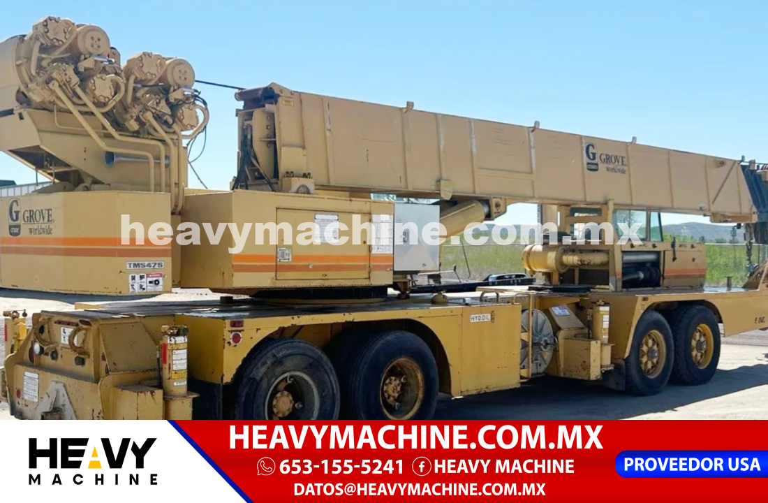 Grúa Todo terreno 1974 Grove TMS475