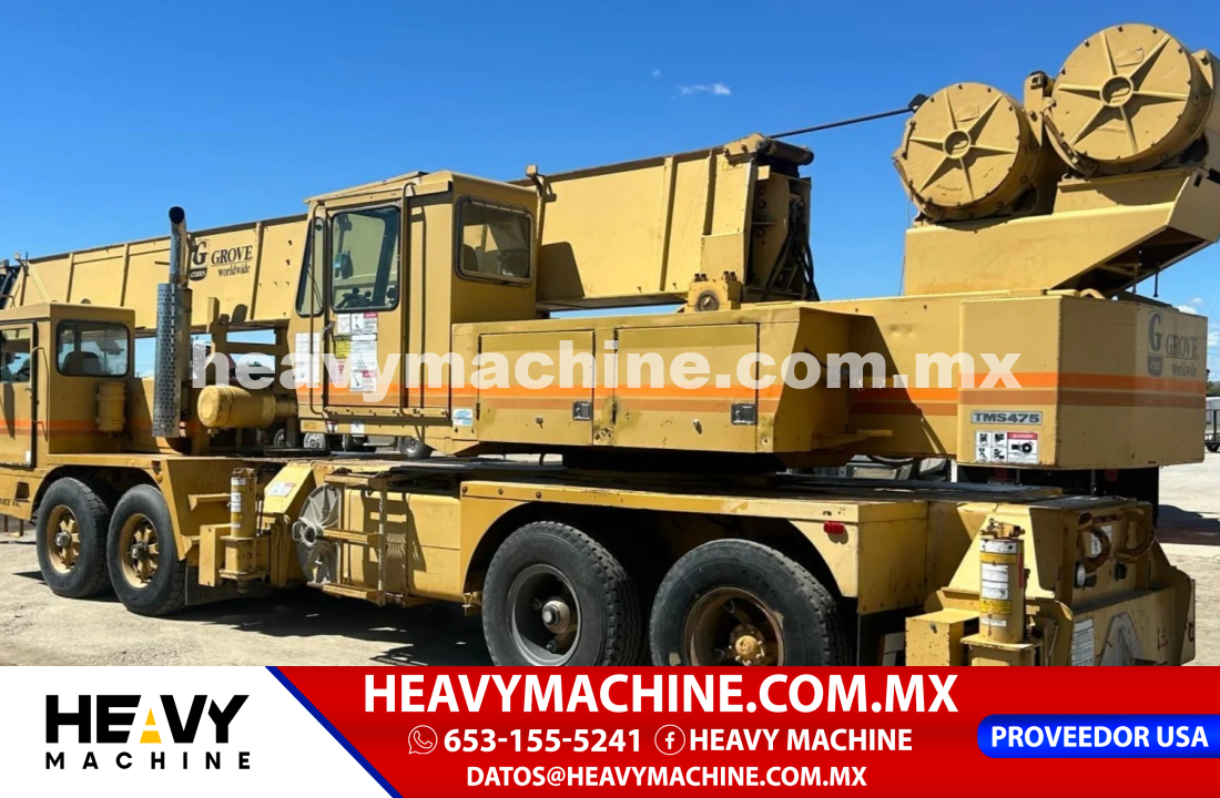 Grúa Todo terreno 1974 Grove TMS475