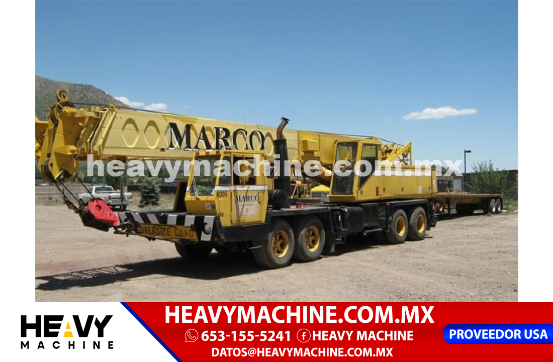 Grúa Todo terreno 1979 LINK-BELT HTC-50W