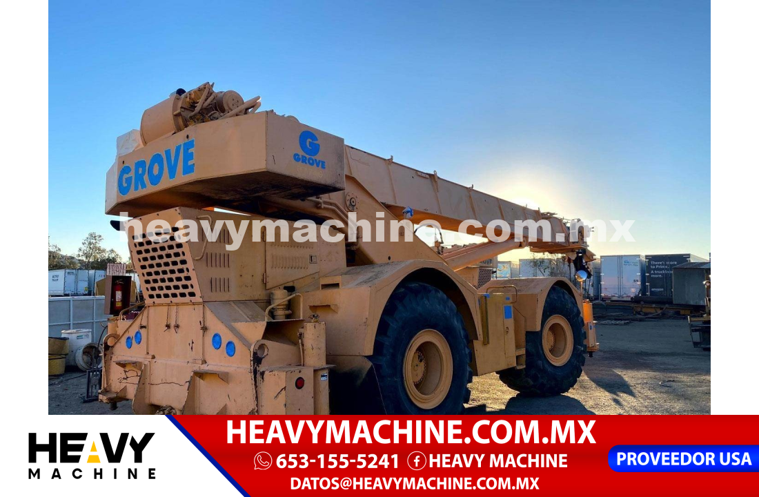 Grúa Todo terreno 1980 Grove RT740