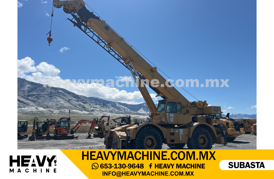 Grúa Todo terreno 1982 GROVE RT740 40 ton 4x4