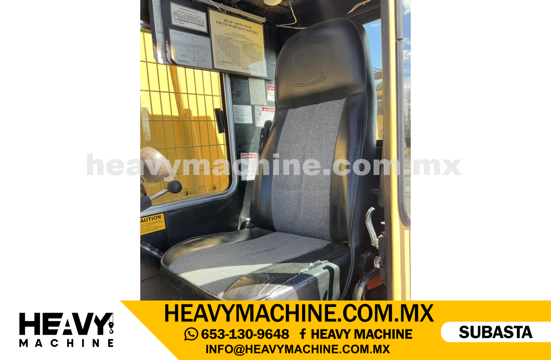 Grúa Todo terreno 1985 GROVE TMS875