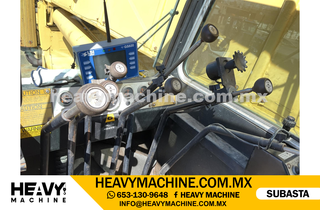 Grúa Todo terreno 1985 GROVE TMS875