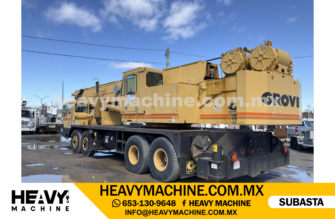 Grúa Todo terreno 1985 GROVE TMS875