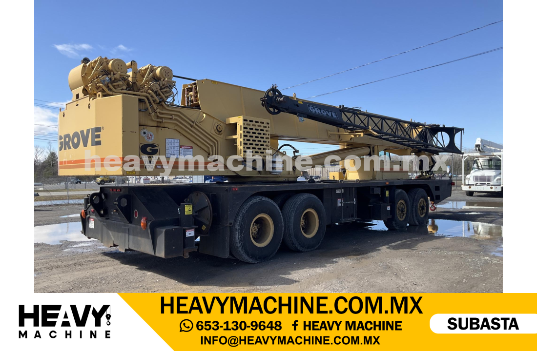 Grúa Todo terreno 1985 GROVE TMS875
