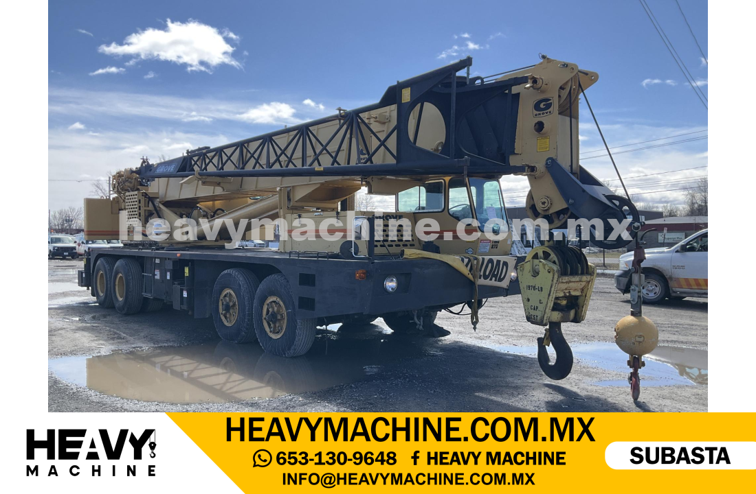 Grúa Todo terreno 1985 GROVE TMS875