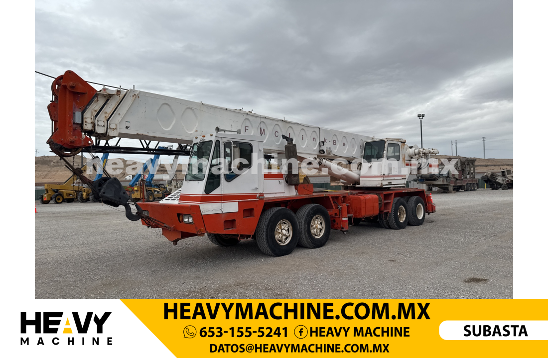 Grúa Todo terreno 1987 LINK-BELT HTC840