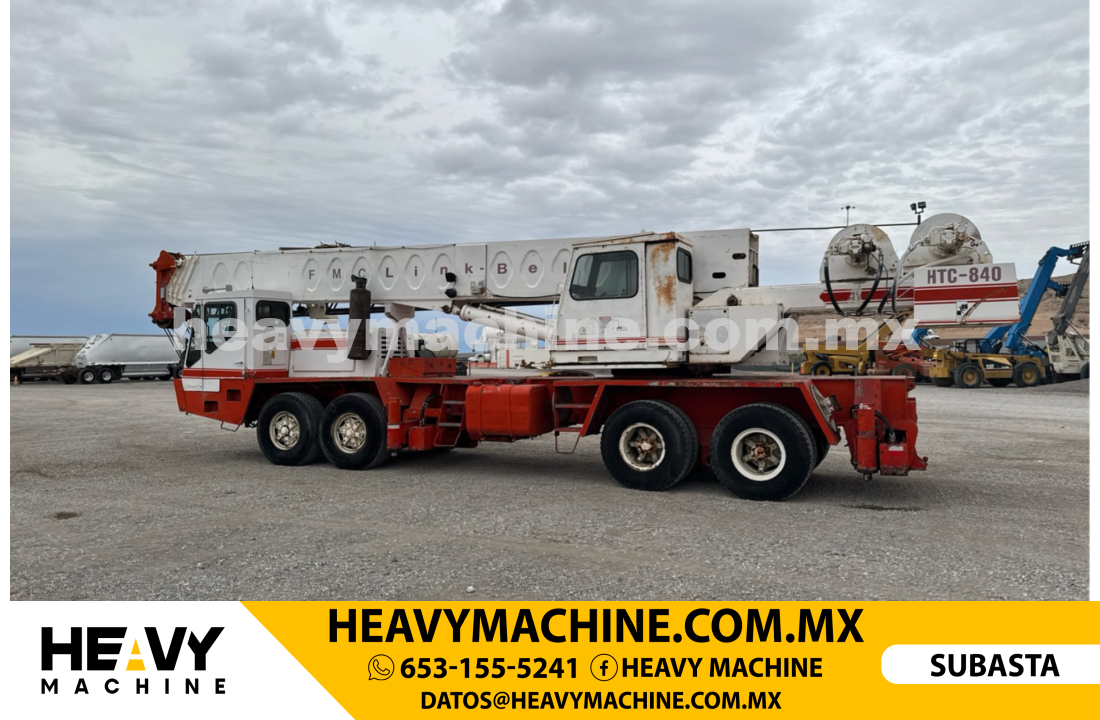 Grúa Todo terreno 1987 LINK-BELT HTC840