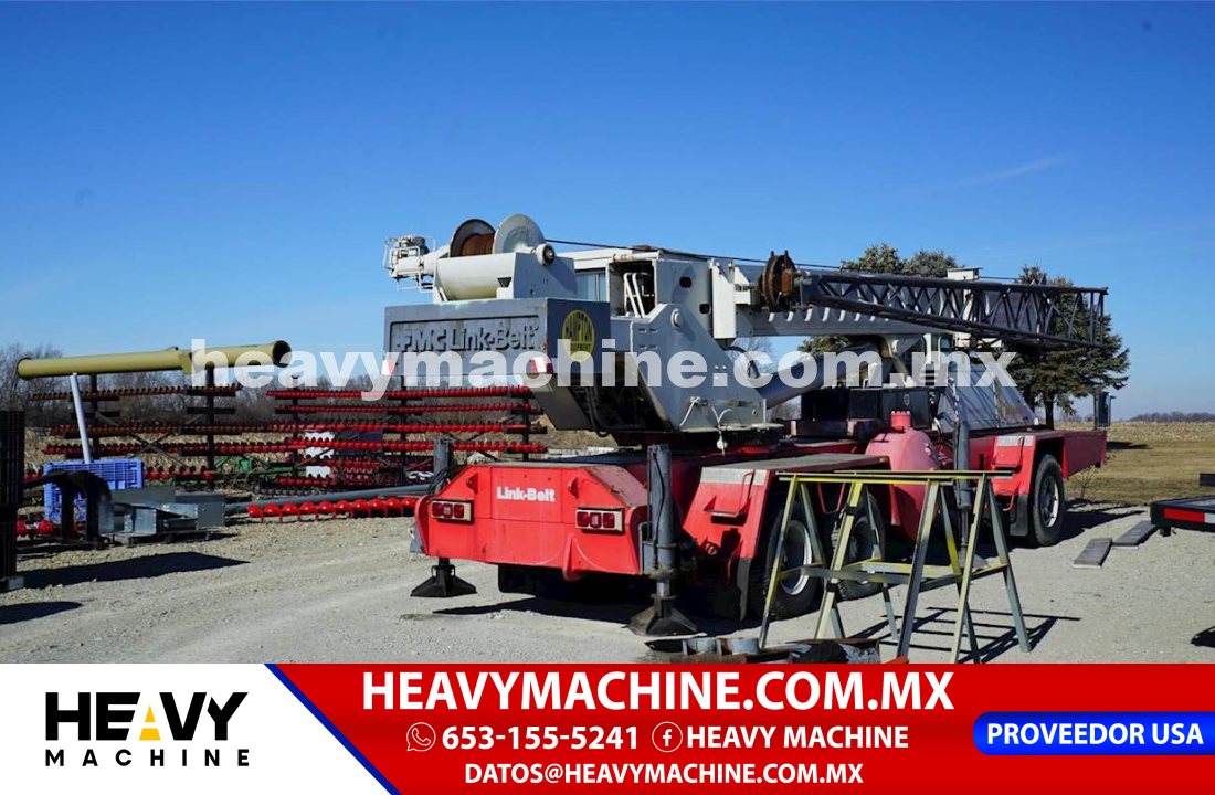 Grúa Todo terreno 1992 Link-Belt HTC-820