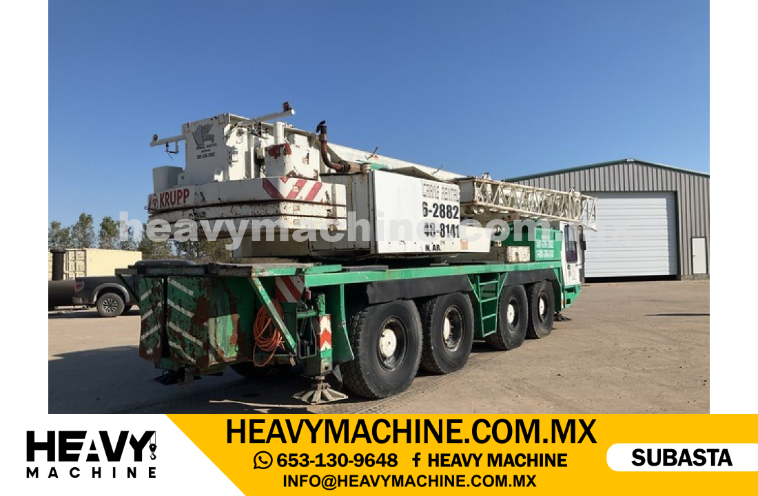 Grúa Todo terreno 1995 Krupp KMK4080