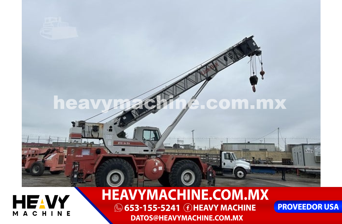 Grúa Todo terreno 1998 Link-Belt RTC-8065