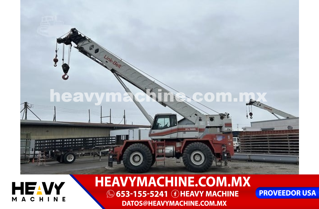 Grúa Todo terreno 1998 Link-Belt RTC-8065
