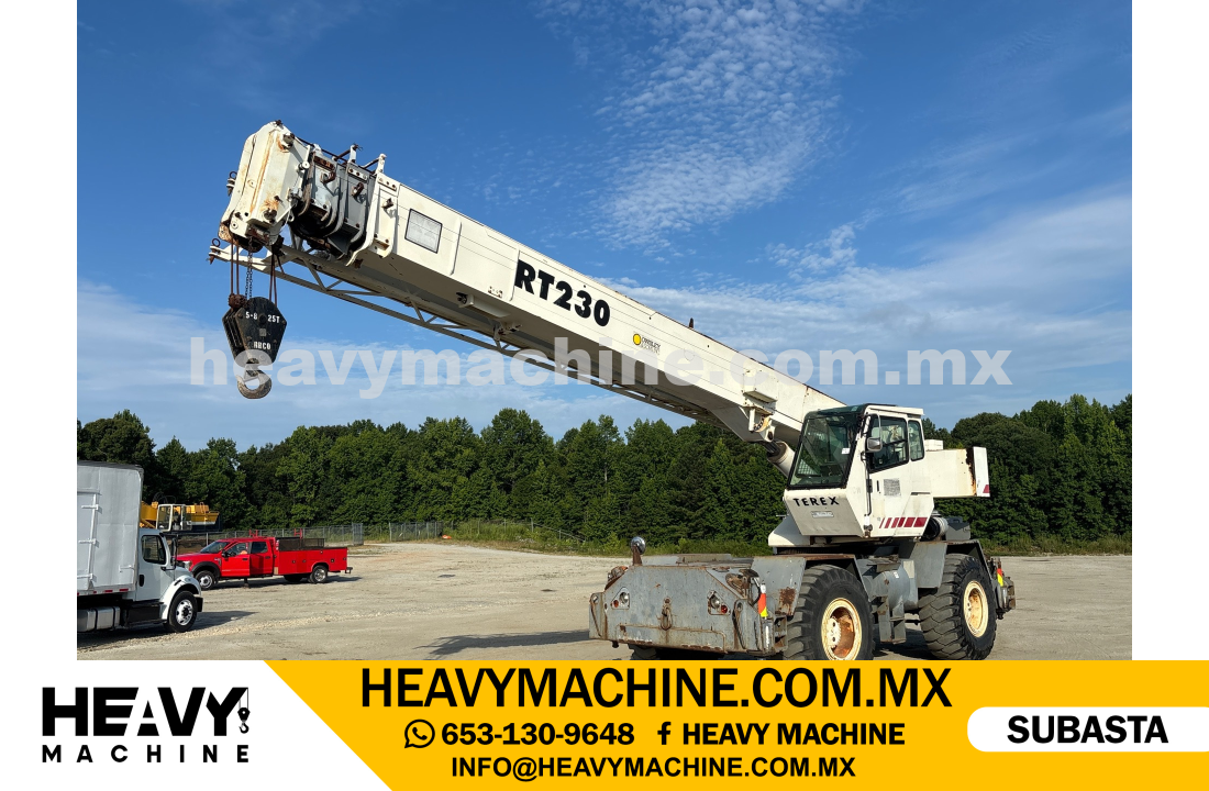 Grúa Todo terreno 1998 TEREX 30