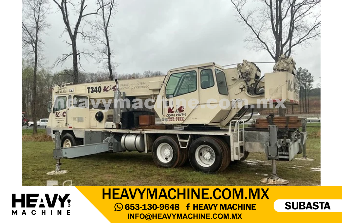 Grúa Todo terreno 1998 TEREX T340