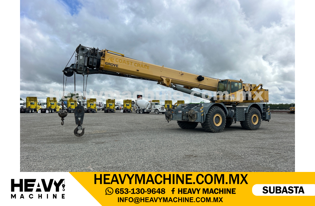 Grúa Todo terreno 1999 GROVE RT875
