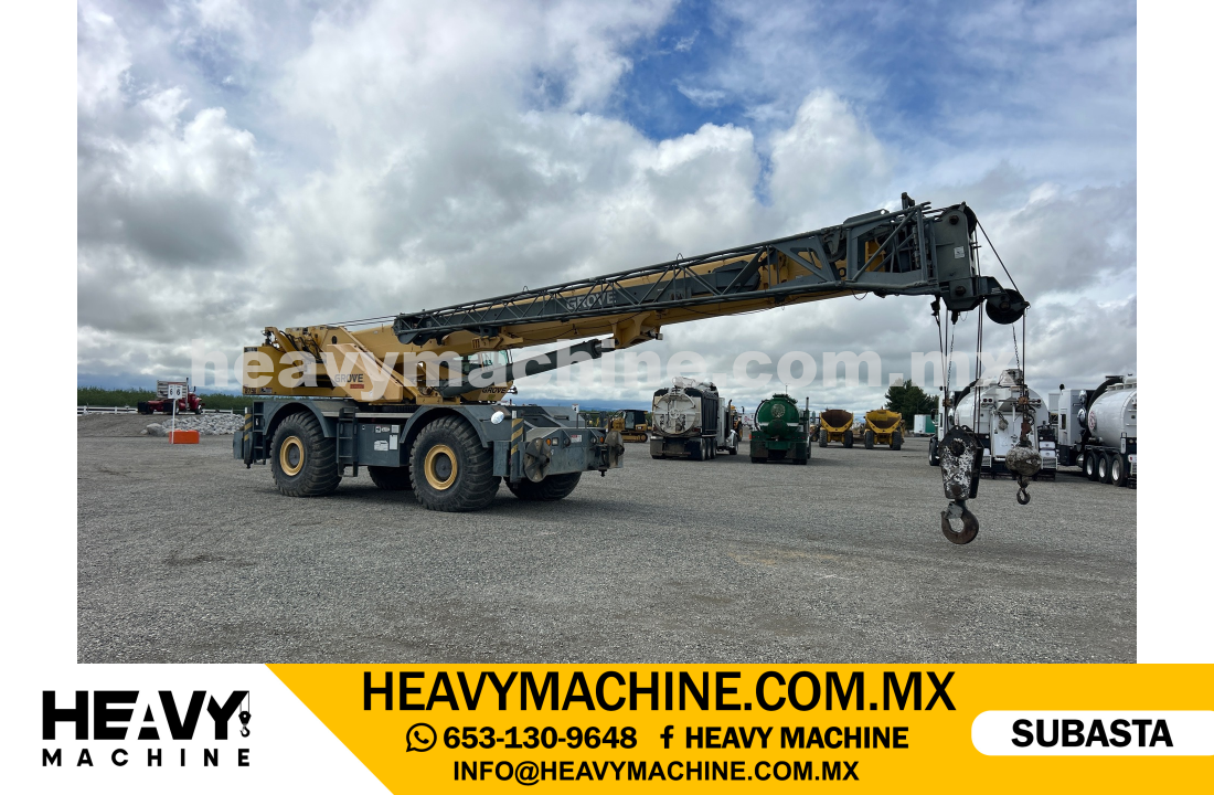 Grúa Todo terreno 1999 GROVE RT875