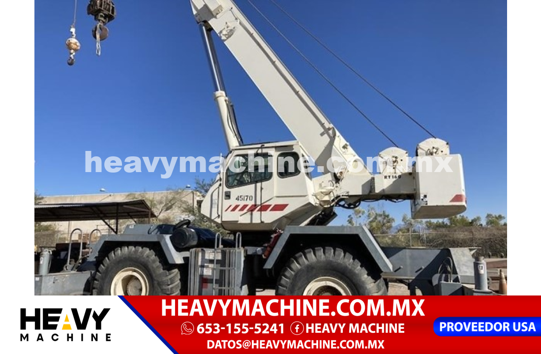 Grúa Todo terreno 1999 TEREX RT160