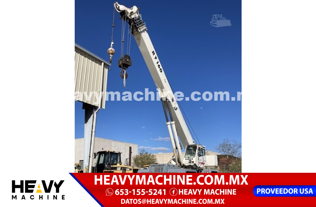 Grúa Todo terreno 1999 TEREX RT160