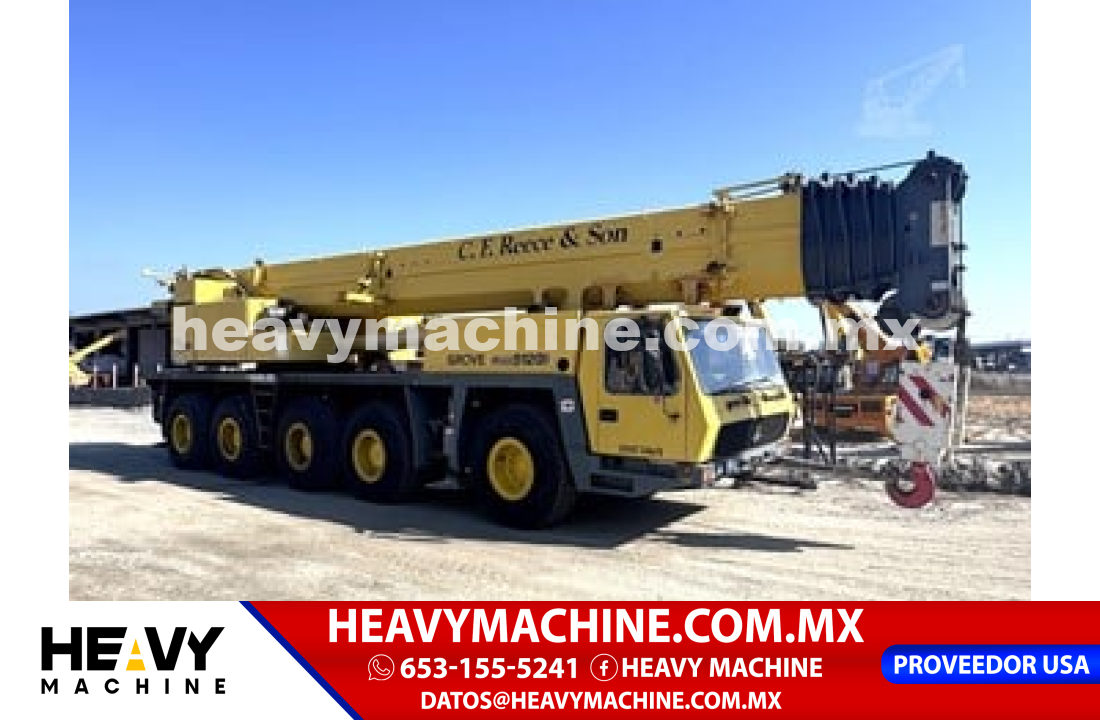 Grúa Todo terreno 2000 Grove GMK5120B