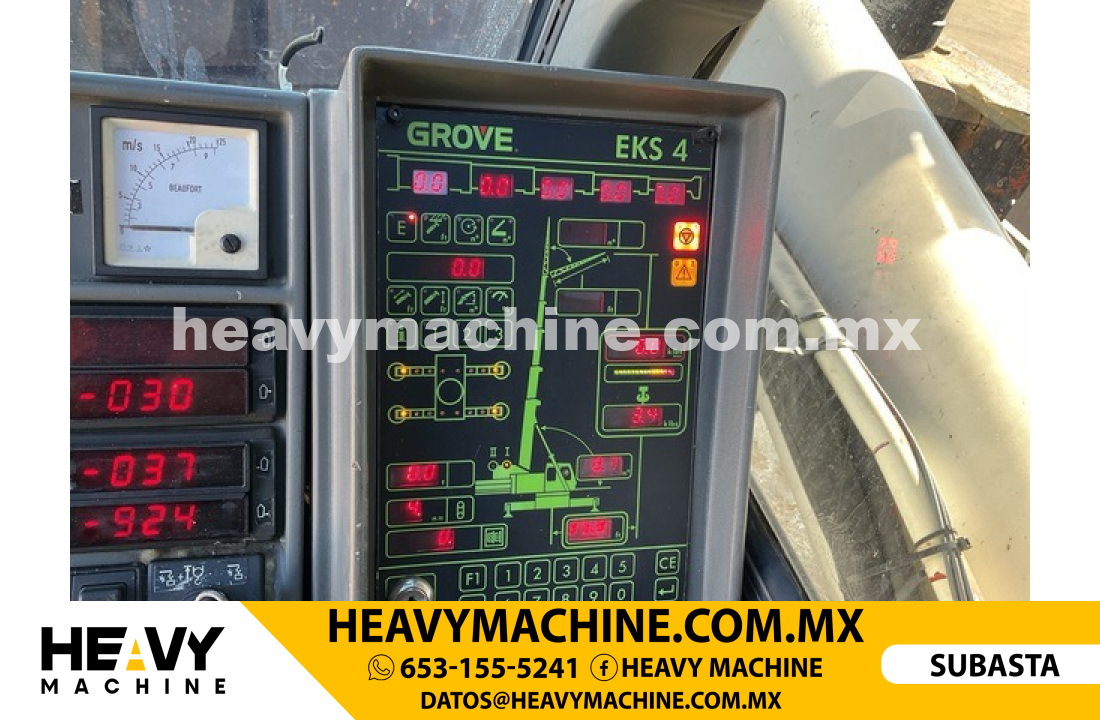 Grúa Todo terreno 2000 Grove GMK5180