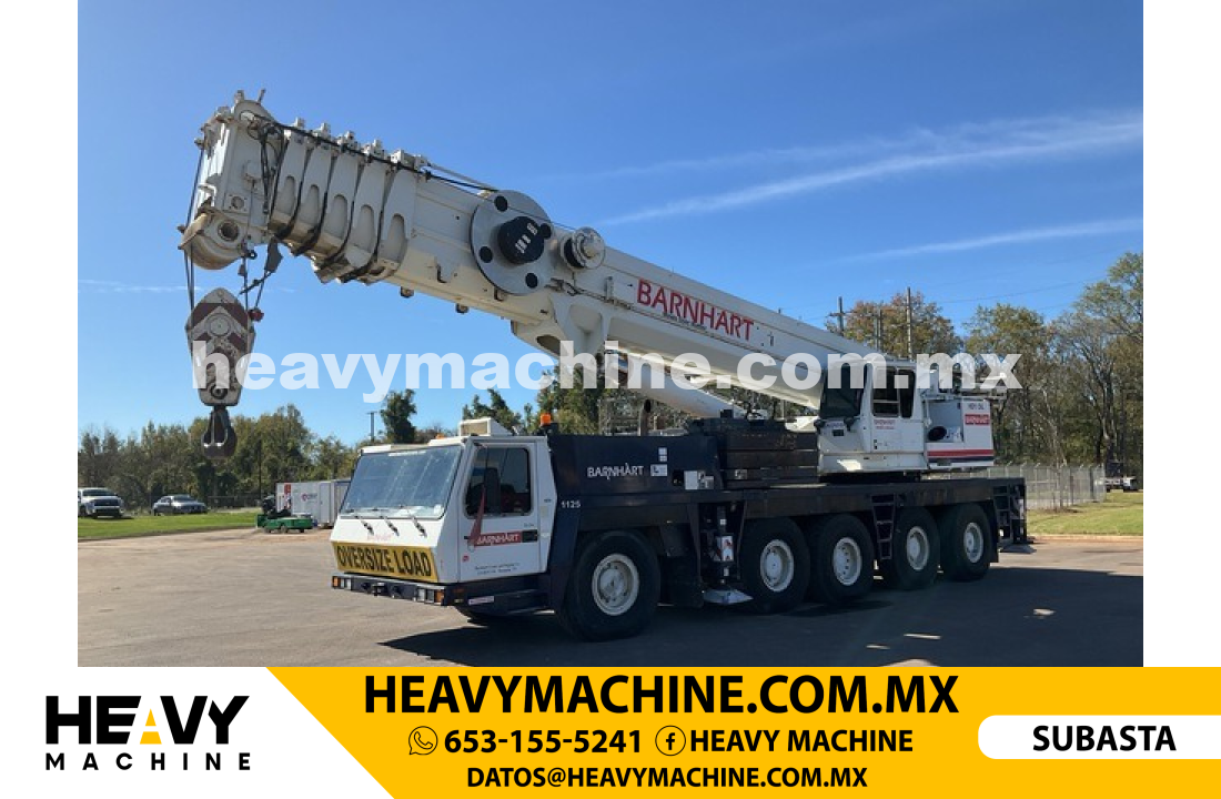 Grúa Todo terreno 2000 Grove GMK5180