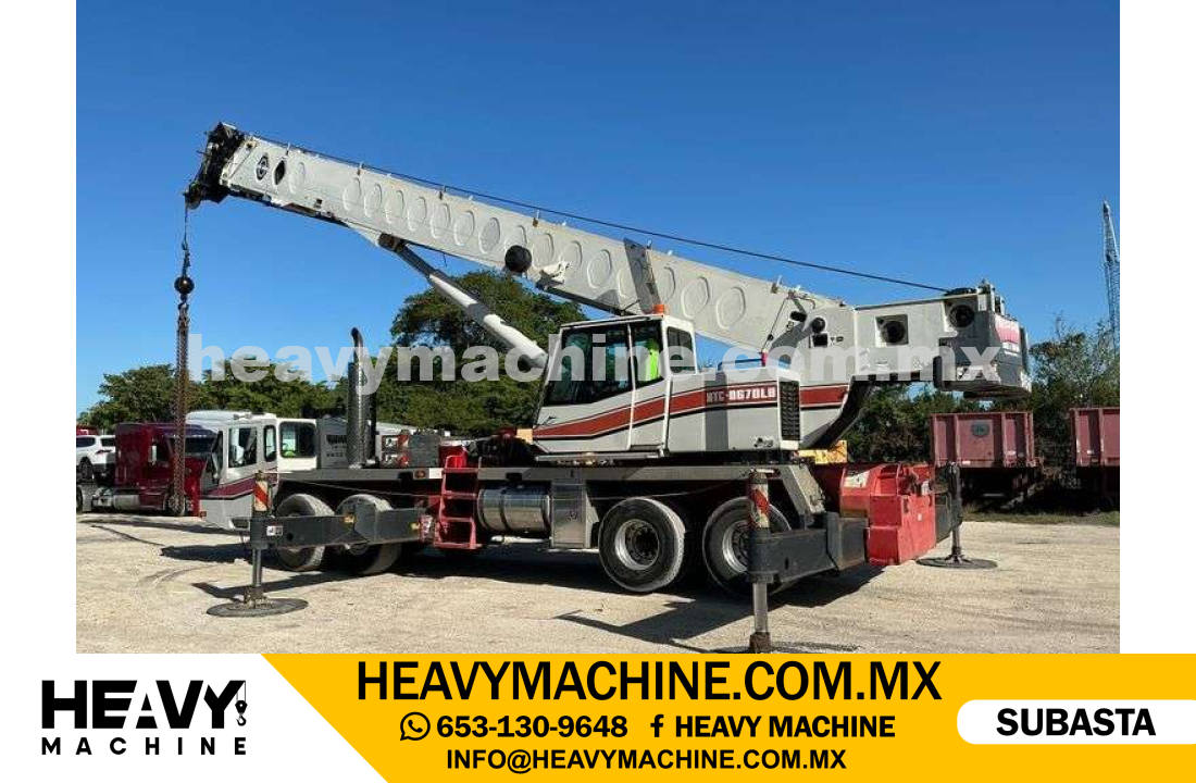 Grúa Todo terreno 2001 LINK-BELT HTC 8670