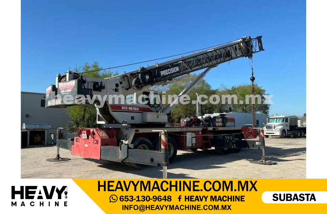 Grúa Todo terreno 2001 LINK-BELT HTC 8670