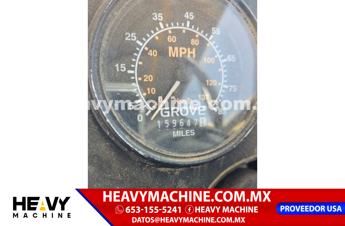 Grúa Todo terreno 2005 Grove TMS900E