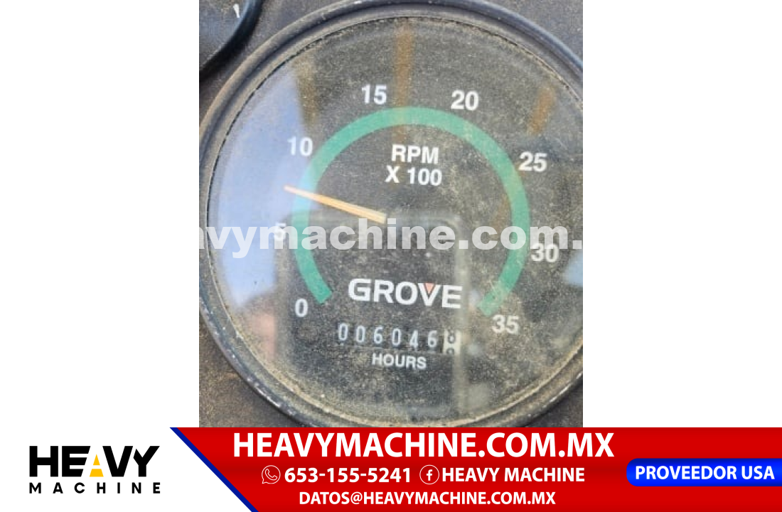 Grúa Todo terreno 2005 Grove TMS900E