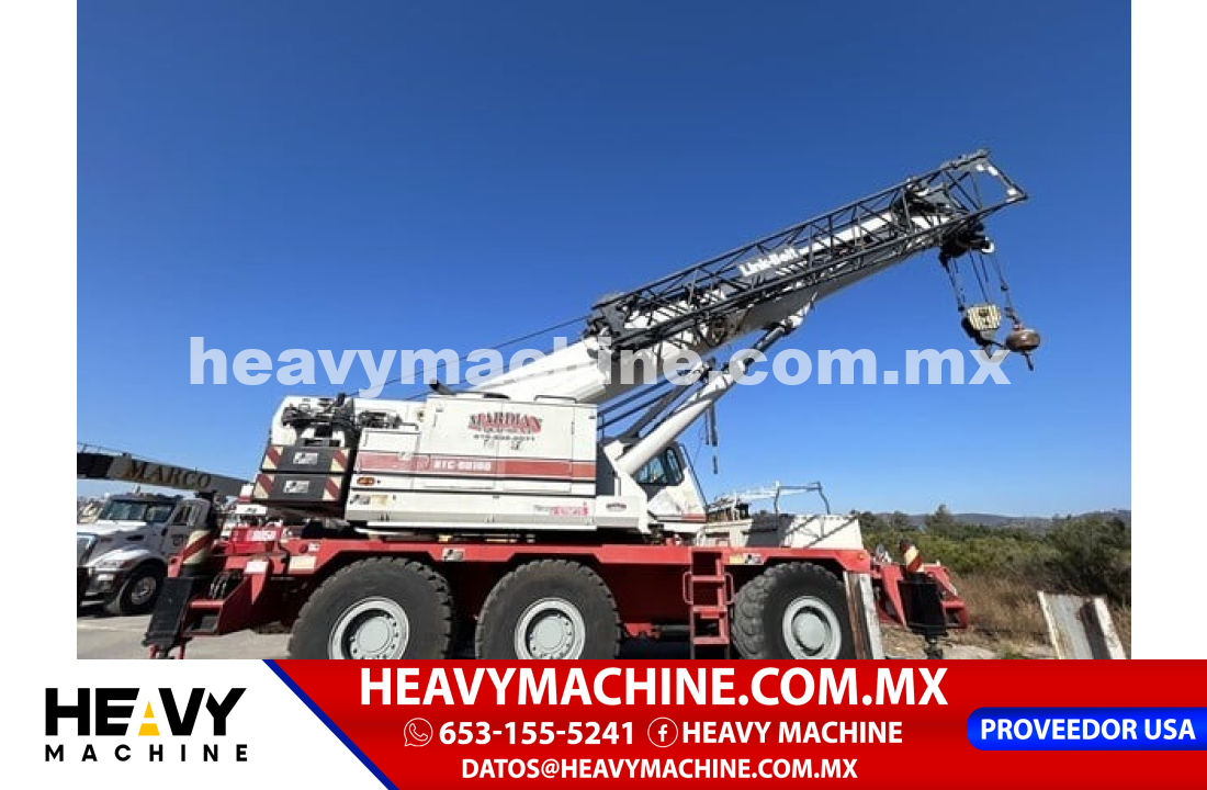 Grúa Todo terreno 2005 Link-Belt RTC-80100 II