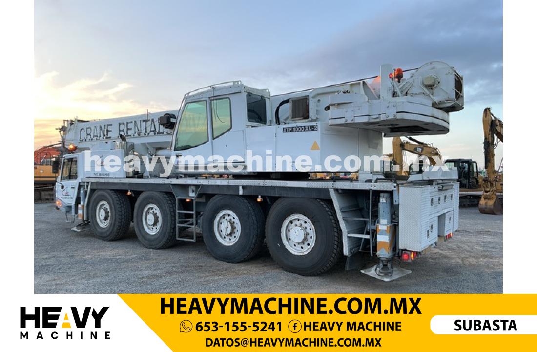 Grúa Todo terreno 2005 TADANO ATF 1000XL-2