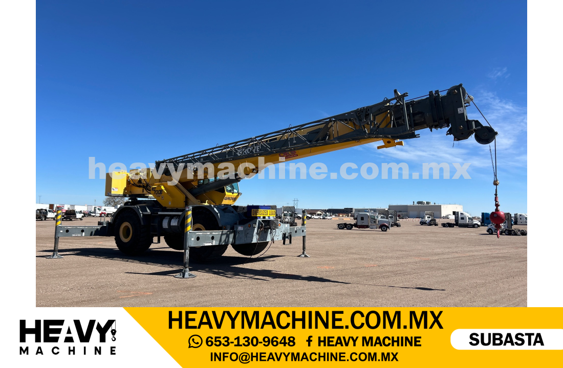 Grúa Todo terreno 2006 GROVE RT700E