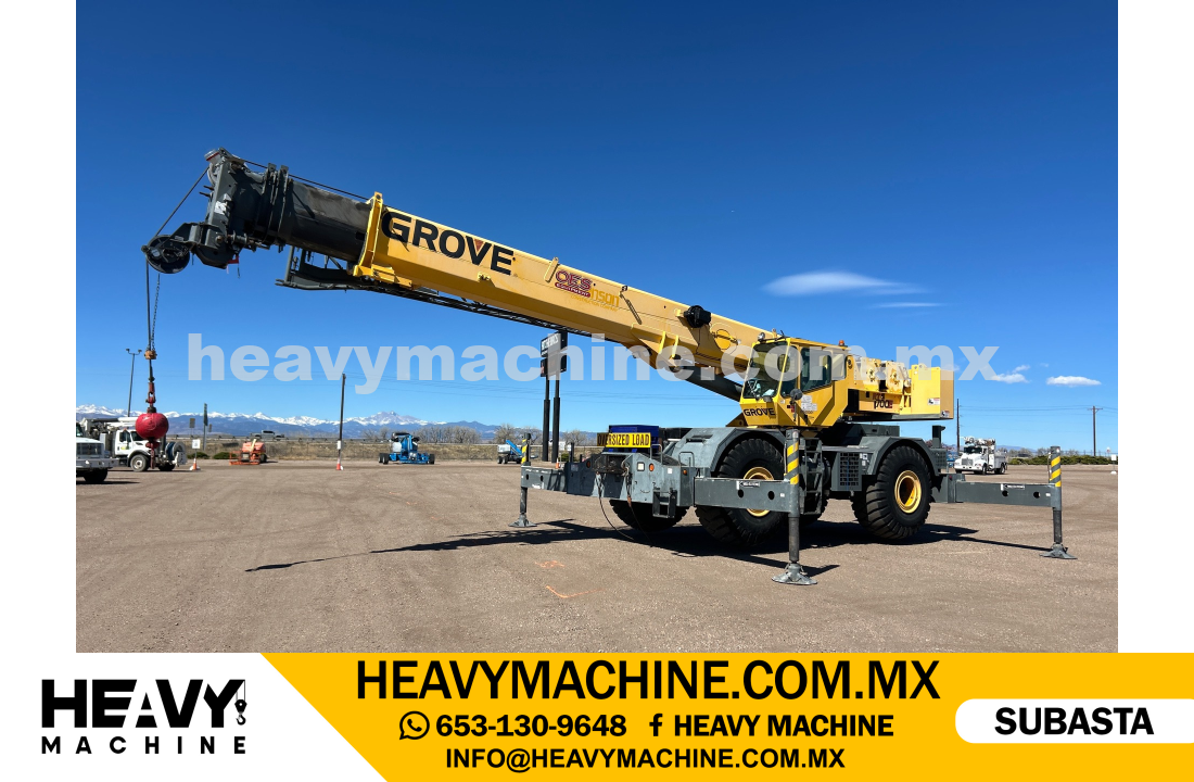 Grúa Todo terreno 2006 GROVE RT700E