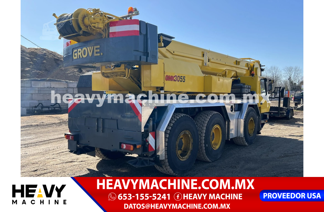 Grúa Todo terreno 2006 Grove GMK3055