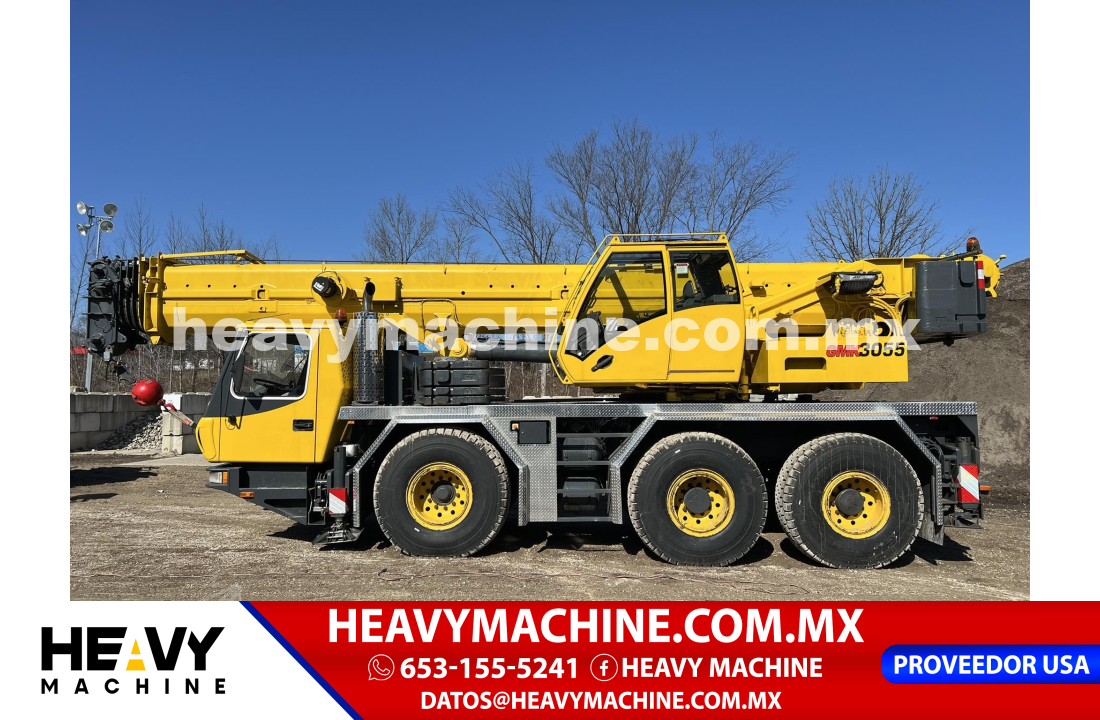 Grúa Todo terreno 2006 Grove GMK3055