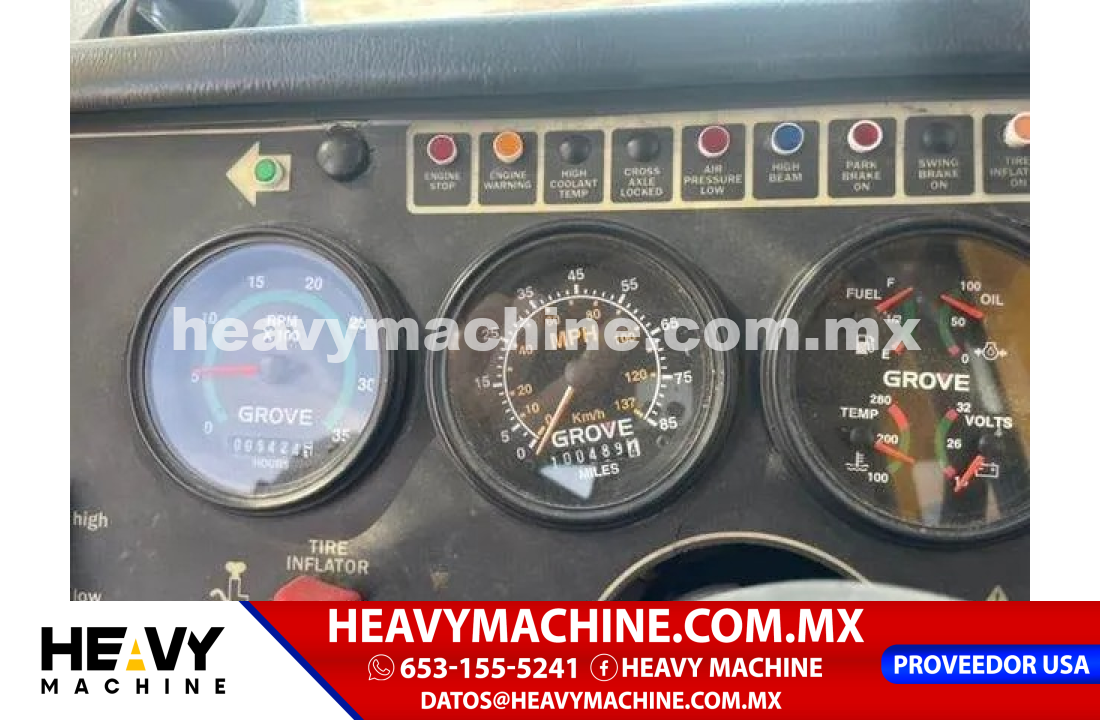 Grúa Todo terreno 2006 Grove TMS900E