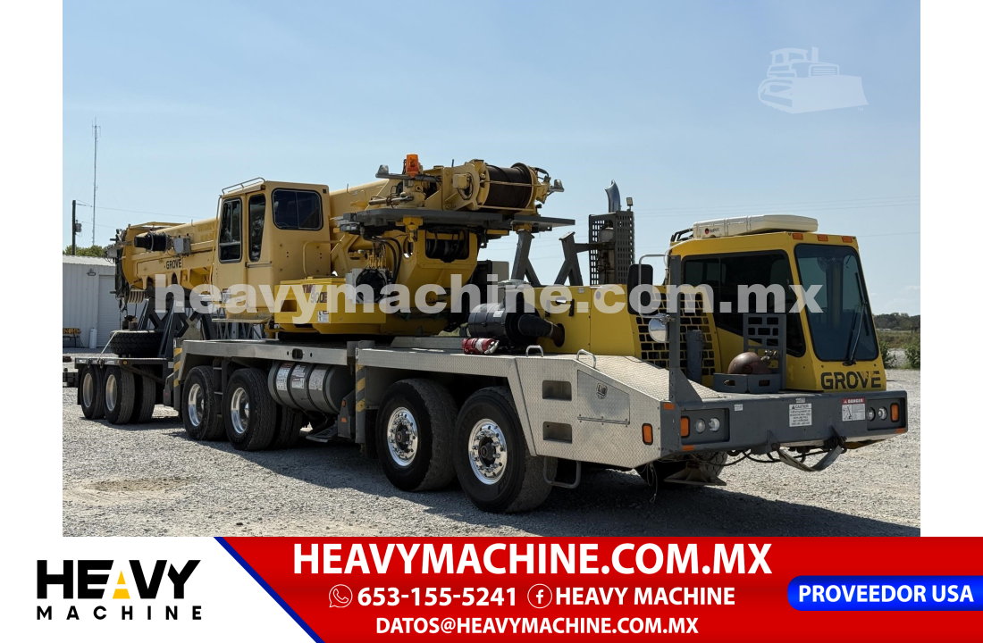 Grúa Todo terreno 2007 GROVE TMS900E