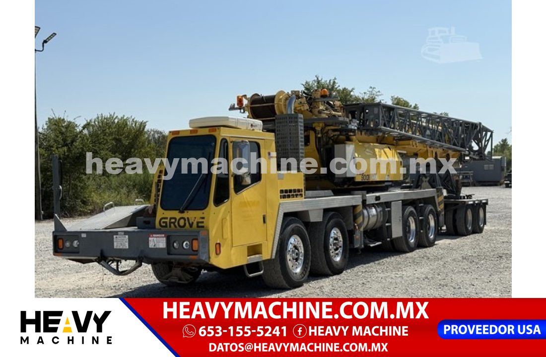 Grúa Todo terreno 2007 GROVE TMS900E