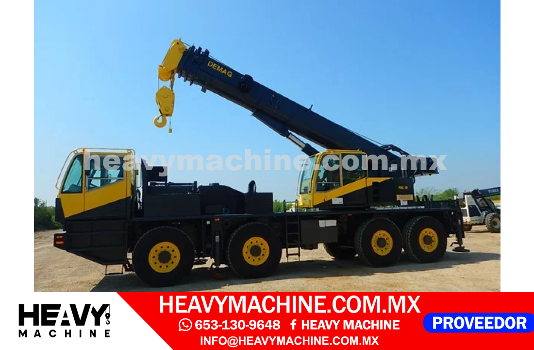 Grúa Todo terreno 2007 TEREX MAC50