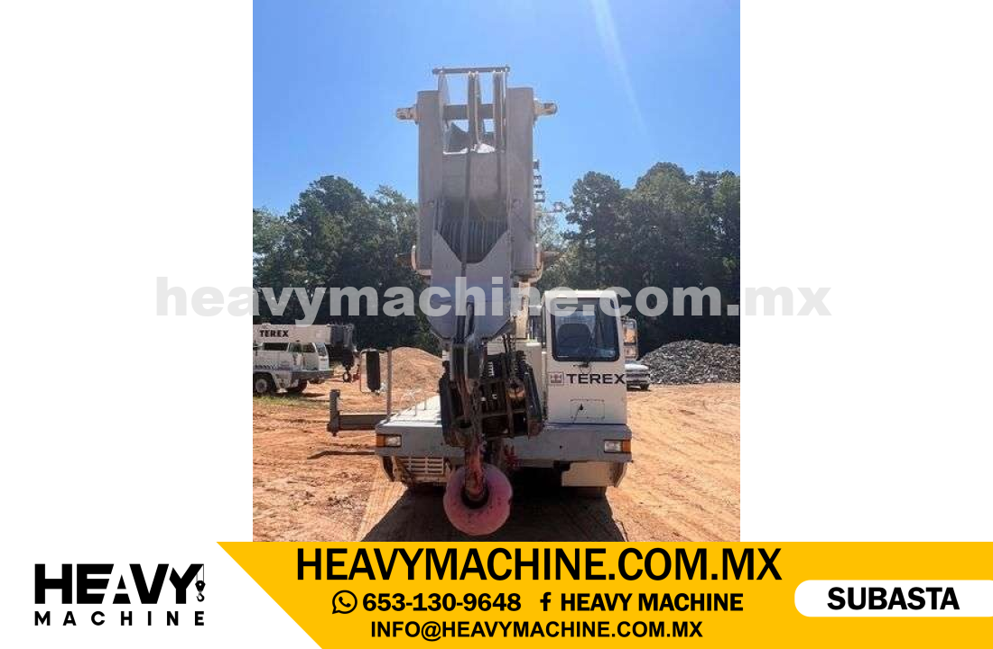 Grúa Todo terreno 2007 TEREX T-775