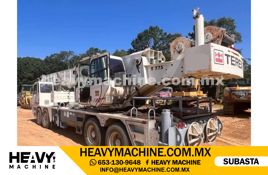 Grúa Todo terreno 2007 TEREX T-775