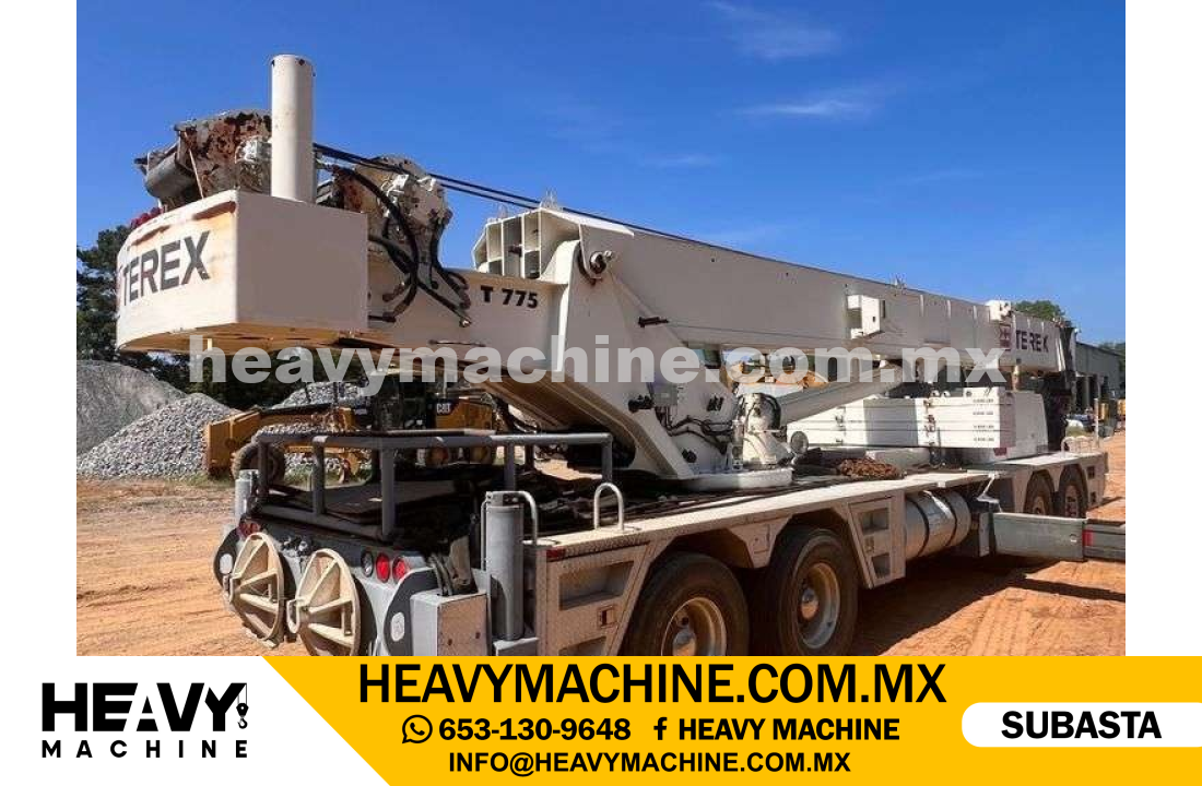 Grúa Todo terreno 2007 TEREX T-775