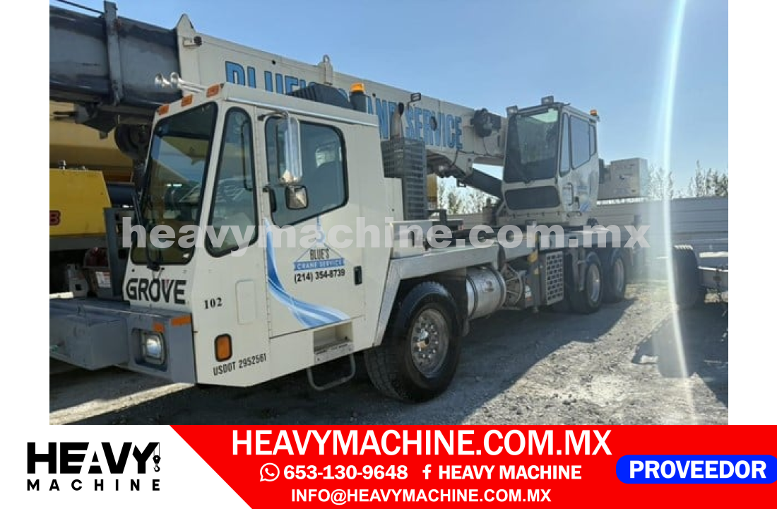 Grúa Todo terreno 2008 GROVE TMS500E