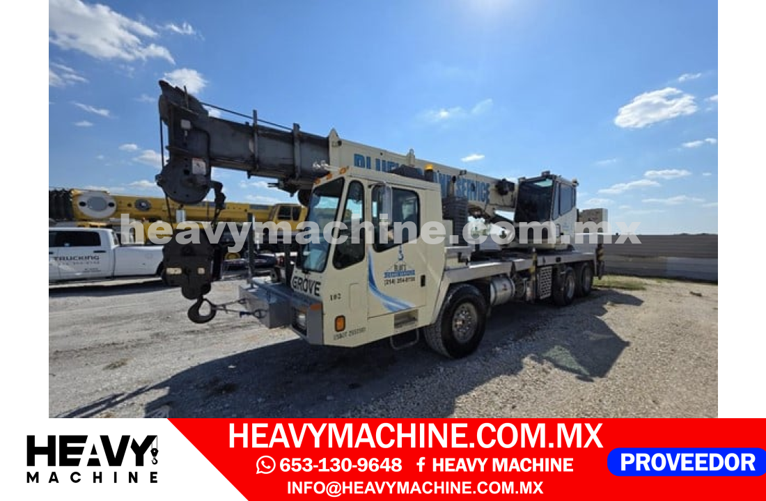 Grúa Todo terreno 2008 GROVE TMS500E