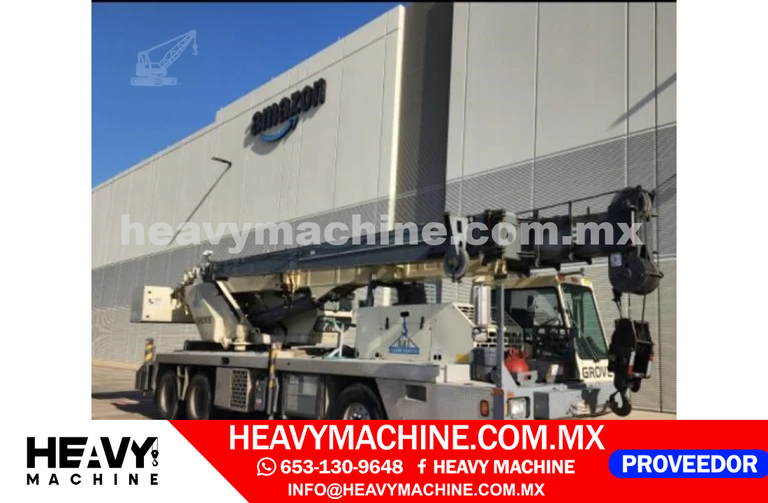 Grúa Todo terreno 2008 GROVE TMS500E