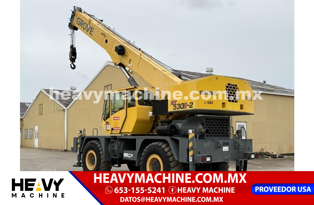 Grúa Todo terreno 2008 Grove RT530E-2
